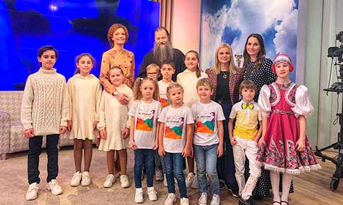 Съёмка телепрограммы "Я люблю тебя" на телеканале "Спас ТВ"