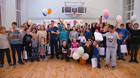 «Серия добрых дел» в доме солнечных детей
