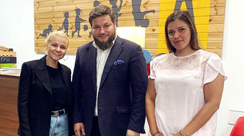 Диана Тевосова встретилась с руководителем "Православных Добровольцев"