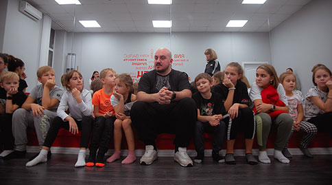 Мастер-класс от Сергея Землянского по «Пластическому театру»