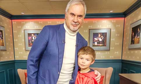 Шишов Святослав принял участие в съёмках телепередачи "Вечерний Ургант" вместе с Валерием Меладзе.